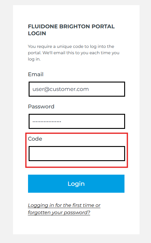 3 MFA code Screenshot