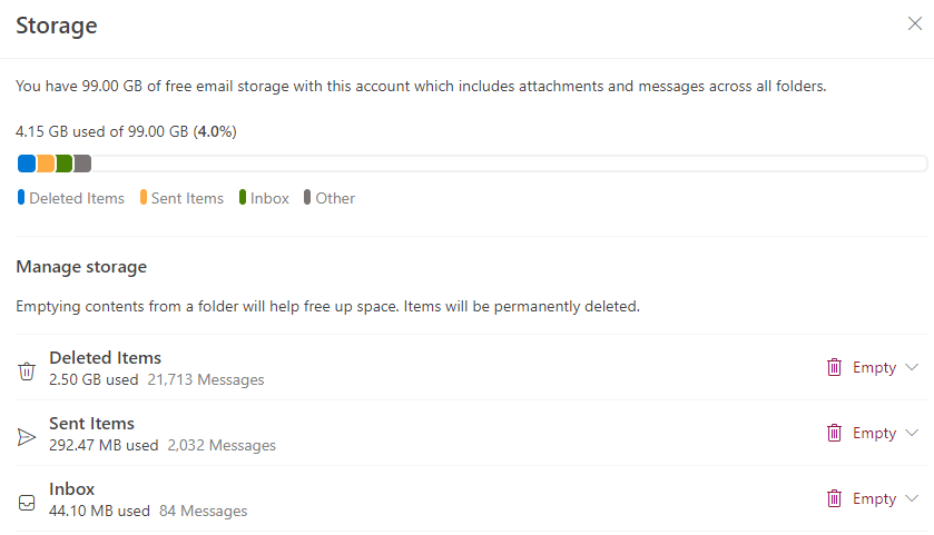 Outlook-Web-Mailbox-Size Outlook-Web-Mailbox-Size